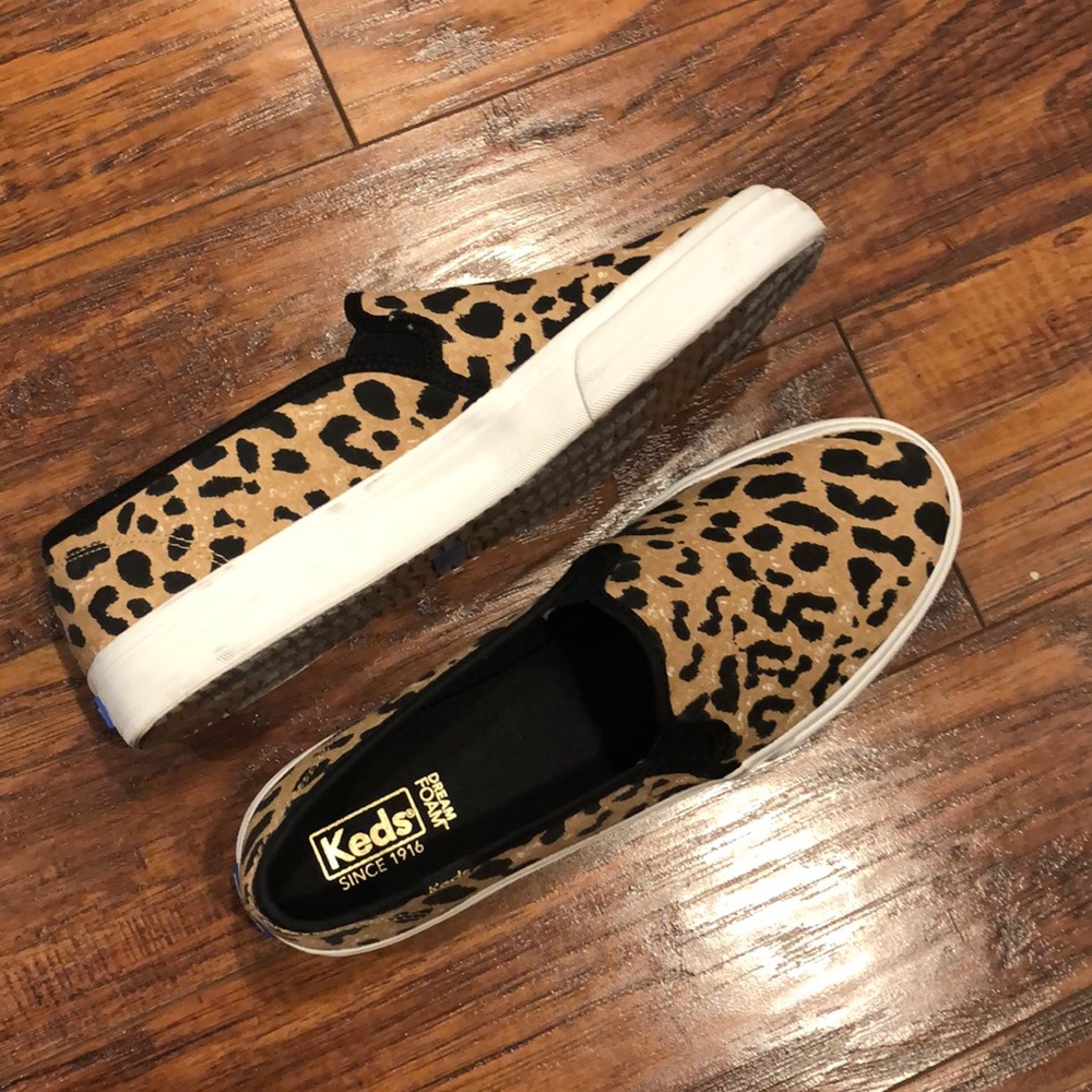 Keds Leopard Print Slides